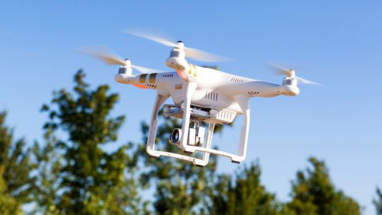 Drohnen sind beliebt um die Natur in einzigartiger Weise einzufangen. 