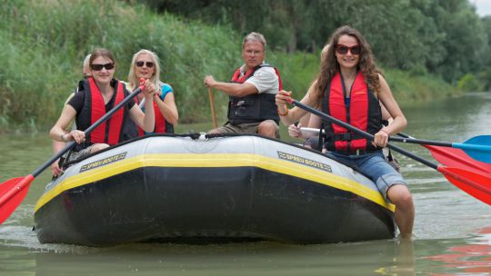 Bootstour im Nationalpark Donau-Auen