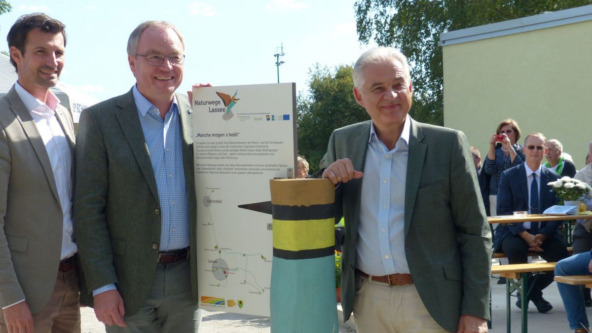 Eröffnung Naturwege Lassee