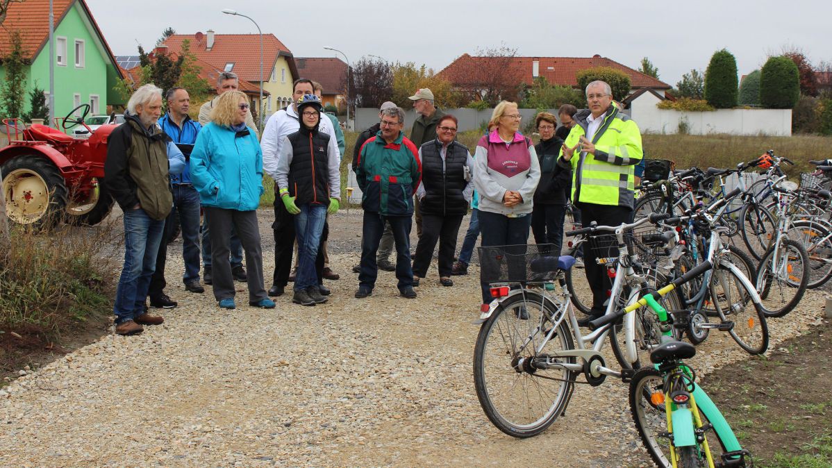 Spaziergang in der Gemeinde Absdorf