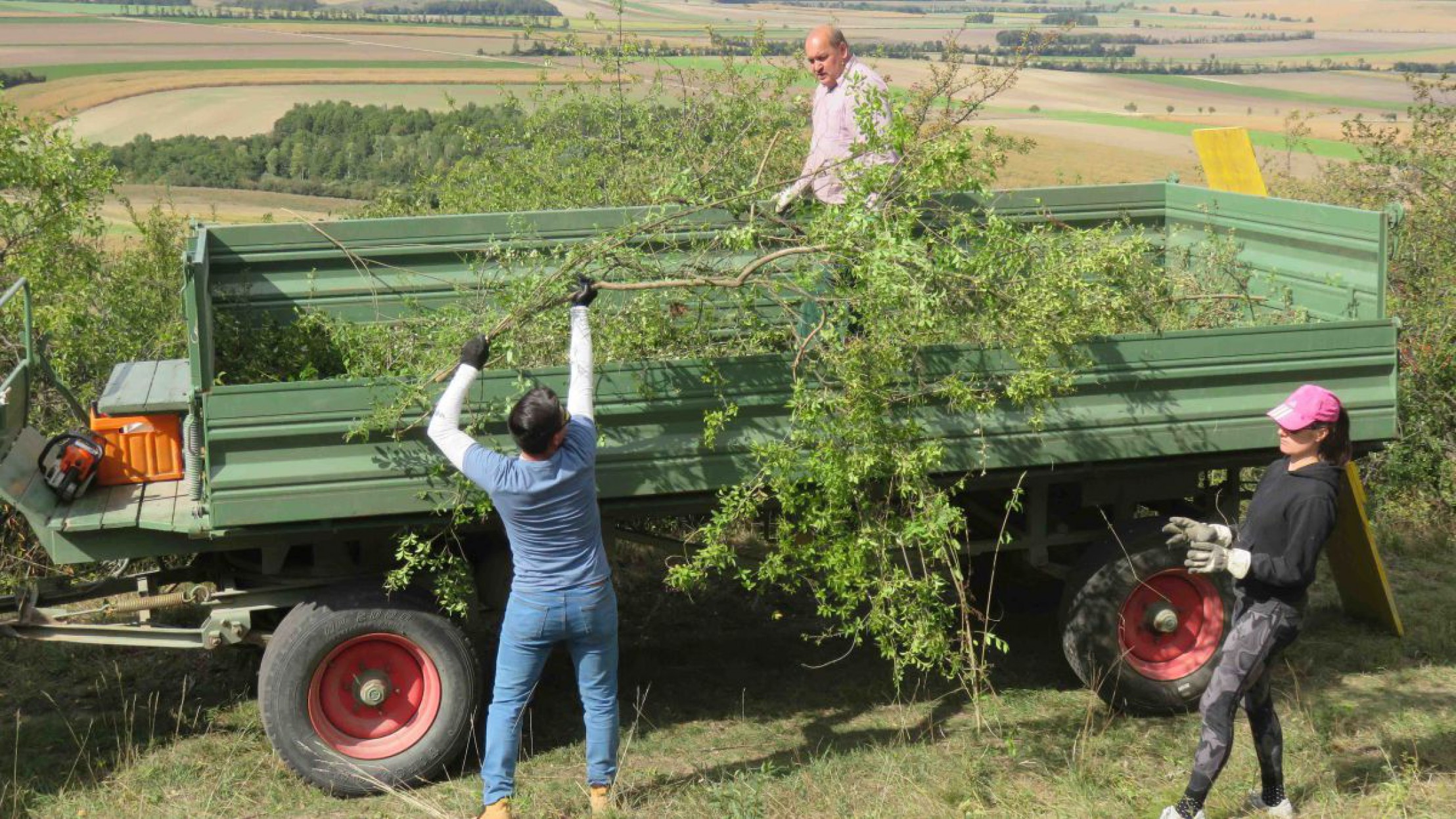 Pflegeeinsatz in Gro&szlig;schweinbarth