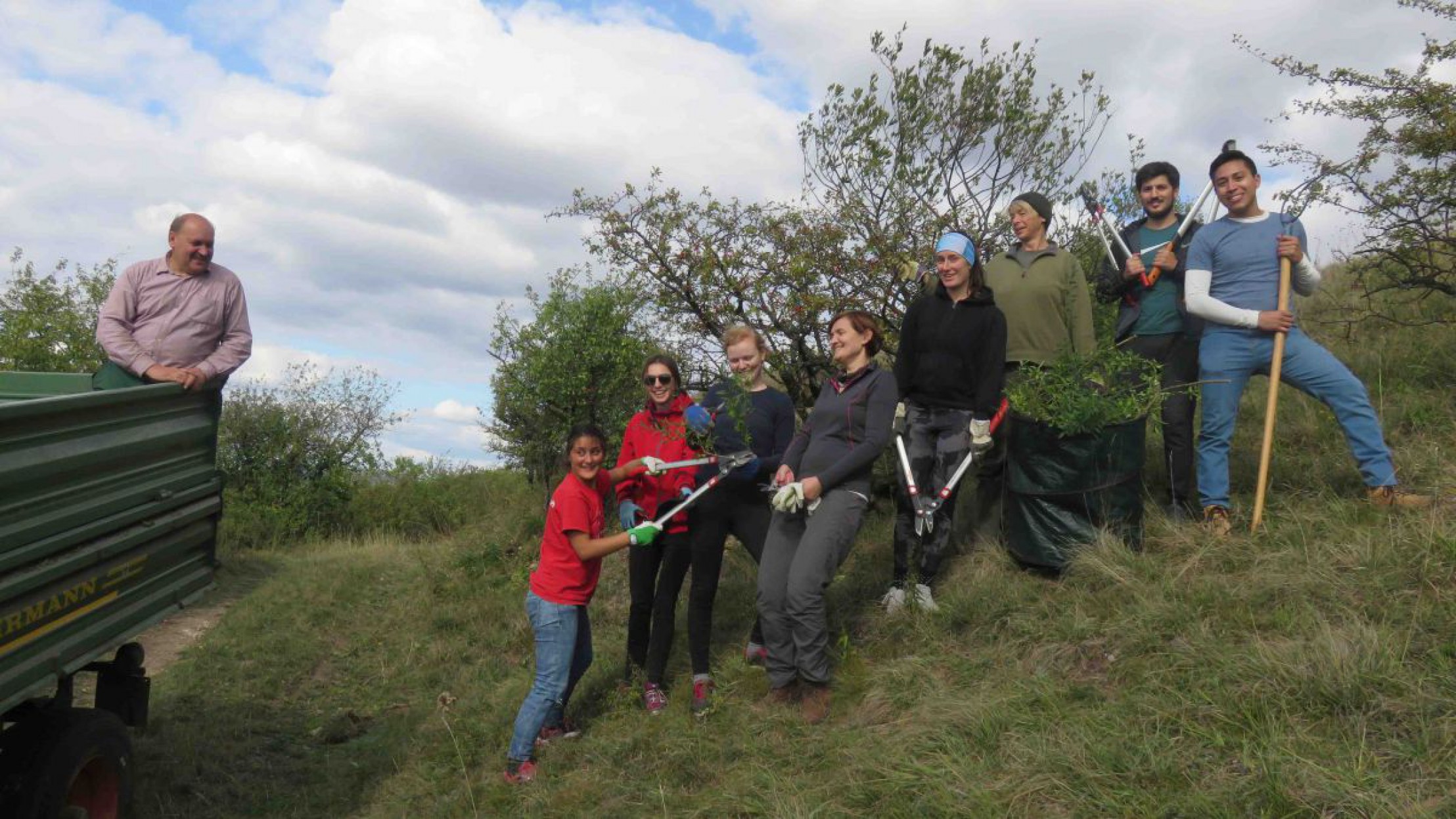 Pflegeeinsatz in Gro&szlig;schweinbarth