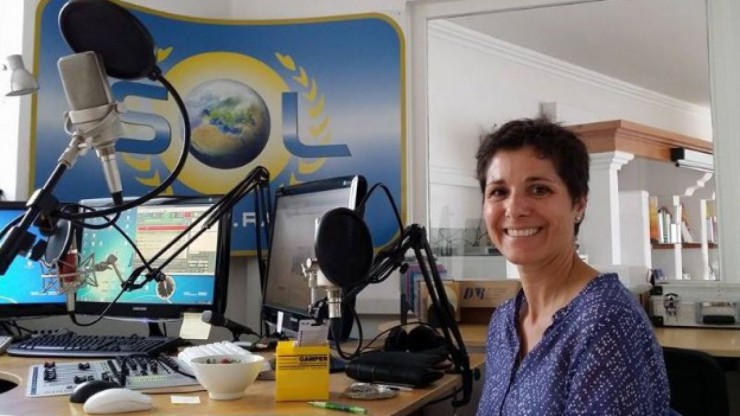 Jasmine Bachmann im Studio