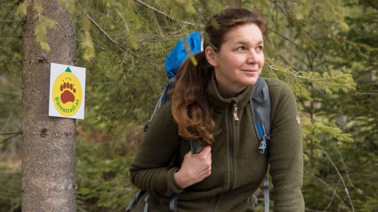 Der B&auml;rentrail f&uuml;hrt durch das Waldviertel und verbindet Naturschaupl&auml;tze.