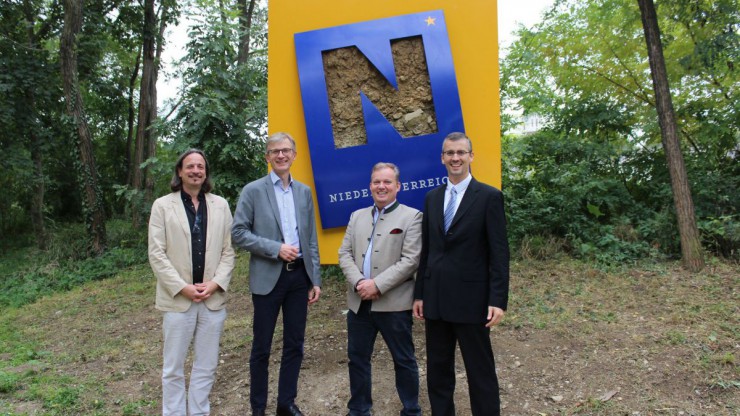 Bodenzeichen in Klosterneuburg