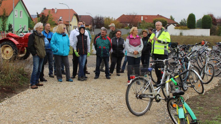 Spaziergang in der Gemeinde Absdorf