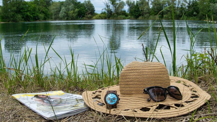 Stimmung an einem Badesee